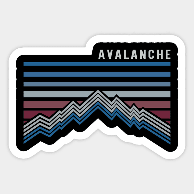 Colorado Avalanche Edit Sticker by cwijeta